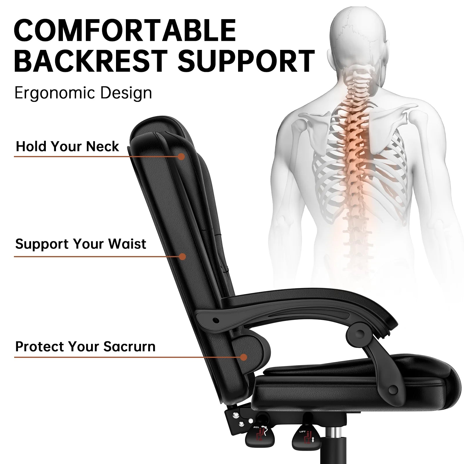 ProComfort Pro 130 – High-Back Ergonomic Executive Chair