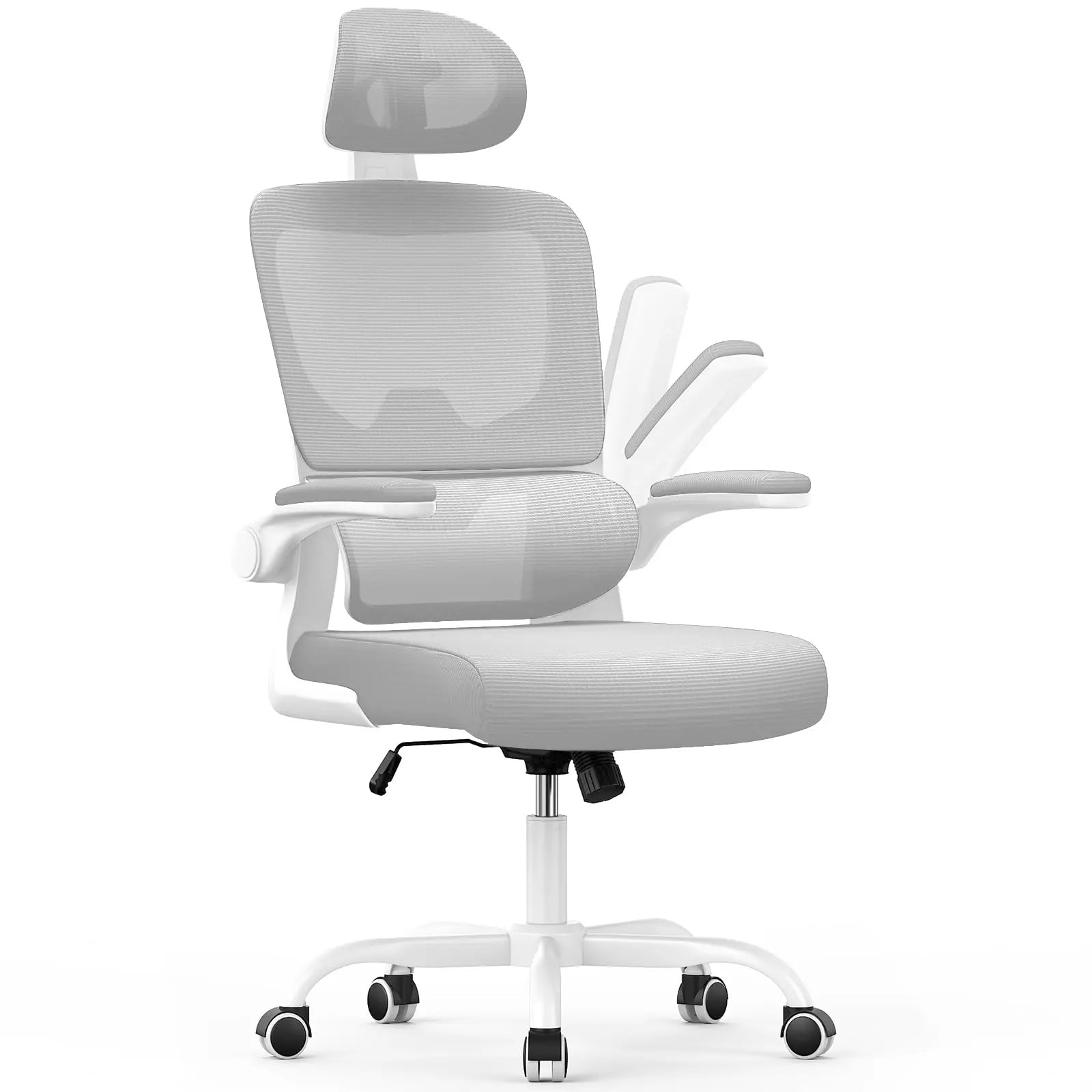 AeroFlex Pro Ergonomic Office Chair – Adjustable Headrest & Lumbar Support