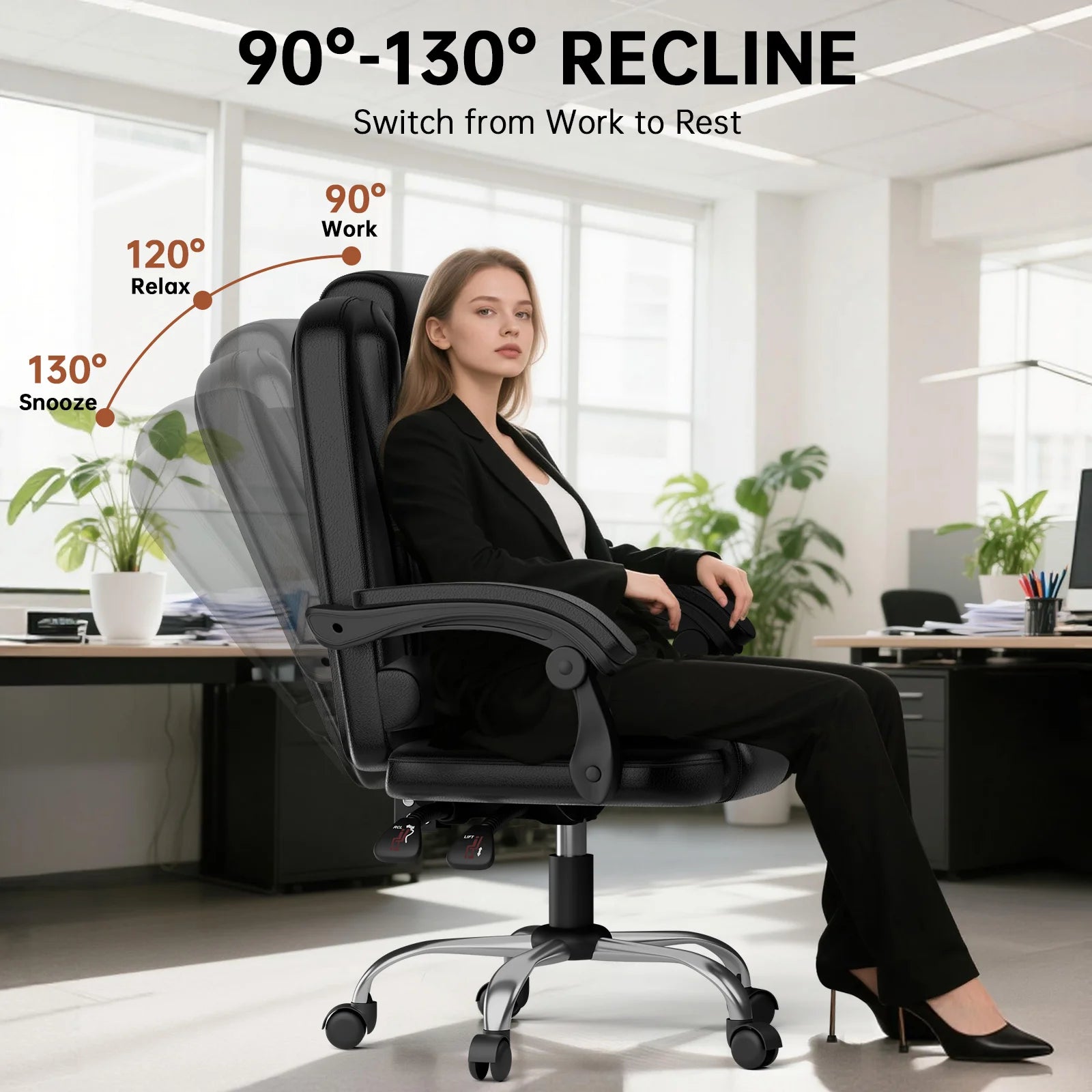 ProComfort Pro 130 – High-Back Ergonomic Executive Chair