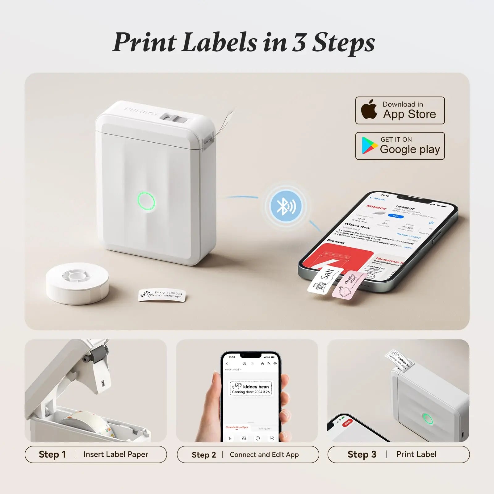 LabelFlow Mini — Professional Thermal Label Printer